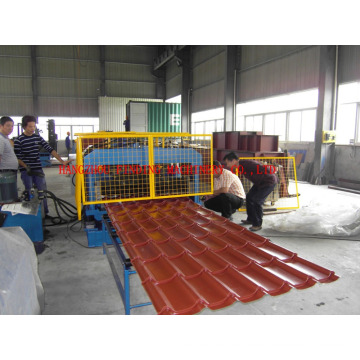 Toiture tuile profils Double couche Roll Forming Machine de fabrication